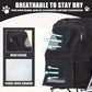 Pet Stroller 4 Wheels Dog Cat Stroller for Small Medium Dogs Cats Foldable Puppy Stroller with Storage Basket and Cup Holder,Black