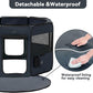 PETSFIT 45.5" Dog Playpen with Dual Zipper Doors –Sturdy Foldable Pet Playpen for Large & Medium Dogs with Removable Mesh Top and Leakproof Bottom