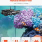 VEVOR Aquarium Wave Maker, 25W, 2380 GPH Adjustable Cross Flow Pump with Controller, Magnetic DC 24V Aquarium Powerhead, Strong Magnetic Base, 360° Rotating Wavemaker, for Saltwater Marine Freshwater