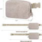 MoKo Fanny Packs for Women Men, Fashion Running Waist Packs, Crossbody Mini Bag Fanny Pack Belt Bag with Adjustable Strap for Running Outdoors Workout Travel Hiking Cycling