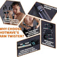 HOTWAVE Twister Arm Trainer, Chest Workout Equipment Exerciser for Men, Adjustable Arm and Chest Twister Trainer for Women - Portable Home Strength Training Fitness Equipment for Upper Body Muscle