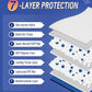 Large Puppy Pee Pads 22x36 Inch 100-Pack | Extra Absorbent Potty Training Pads for Dogs | Leakproof Quick-Dry & Odor Blocking Pet Housebreaking Supplies