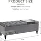 Ottoman with Storage,50.2-inch Upholstered End of Bed Storage Bench for Bedroom,for The Living Room,for Entryway, with Tray & Button and Safety Hinges,Detachable (Grey)