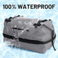 MIER Large Waterproof Duffel Bag Rolltop Dry Backpack Duffle Bags for Kayaking, Rafting, Boating, Swimming, Camping, Travel, Gym, Beach, 60L/80L