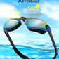 Kids Swim Goggles, Swimming Goggles for Kids Toddlers 3-14 with Swim Cap, Nose Clip, Nose Bridge, Ear Plugs