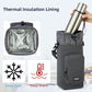 Insulated Water Bottle Carrier Bag with Strap Phone Pocket for 25/32/40/64 oz Tumbler Cup, Water Bottle Holder