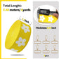 Printed Flower Nylon Webbing with Buckle 1 1/2 inch 6 Yards Yellow Heavy Duty Patterned Fabric Webbing Luggage Handle Jacquard Ribbon for Backpack Bags-Decorative Supplies-Clothing-Sewing-DIY Crafts