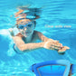 Kids Swim Goggles, Swimming Goggles for Kids with Nose Clip, Earplugs, Nose Bridge for Age 3-15