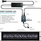 CURRENT USA 48"-60" Inch Orbit Marine LED Saltwater Reef Marine Aquarium Light with Bluetooth App Control | Wireless Lighting & eFlux Wave Pump Control for Fish Tank (4203)