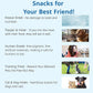 Puppyluv Treat - Freeze Dried Capelin Dog & Cat Treats, Rich Fish Oil with Omega 3 Fatty Acides to Support Skin and Coat, Whole Fish, Grain Free, 2.3oz