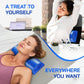 Yes4All Medium Firm Half Foam Rollers for Post-Workout Relaxation, 12/18/24/36 inch PE Foam Roll for Back Massage & Yoga Exercise