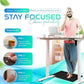 Grounding Mat for Feet, Chair & Yoga | Earthing Grounding Mat for Pain Anxiety Pain Relief, Inflammation | Spacious Grounding Pads for Sleep & Wellness | Includes Grounding Tester, Cable & Mat Tester