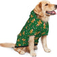 Green Christmas Gingerbread Men Candies Hoodie,Christmas Cosplay Dog Clothes with Pocket and Hat Winter Clothes Sweaters X-Small
