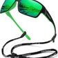 STORYCOAST Polarized Sports Sunglasses for Men Women Unbreakable Frame Cycling Fishing Driving