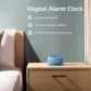 Buffbee Sound Machine & Alarm Clock 2-in-1, 0-100% Clock Face Brightness, Bottom Colored Light, Sleep Timer, Precise 30-Level Volume Control White Noise Machine - Twilight