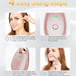 Light Based Face-Neck-Massager - 7 Color Portable Facial Massager for Skin Care, Rose Gold