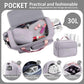 FIORETTO Women's Gym Duffle Bag with Shoes Compartment, 37L Capacity, Ideal for Travel, Gym, Sports, Duffel, Weekender