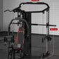 SunHome Multifunction Home Gym System Workout Station,Smith Machine with 138LB Weight Stack, Leg Press, LAT Station for Full Body Training
