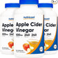 Nutricost Apple Cider Vinegar 500mg, 240 Vegetarian Capsules - Natural, Non-GMO, and Gluten Free (3 Bottles)