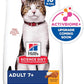 Hill's Science Diet Adult 7+, Senior Adult 7+ Premium Nutrition, Dry Cat Food, Chicken Recipe, 16 lb Bag