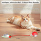 New Upgraded Cat Ball Toy - Speedy Tail 2.0 Cat Toy, Interactive Cat Toy Ball, Stimulating Toys and Juguetes para Gatos, Cat Toys for Bored Indoor（Sound Switchable） (Blue)