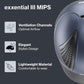 uvex exxential III MIPS - Lightweight Unisex Riding Helmet - Individual Size Adjustment - Navy mat XXS-S