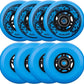 8-Pack Inline Skate Replacement Wheels 85A Outdoor Asphalt Formula Roller Blades Wheels Indoor Roller Blades Wheels with Bearings ABEC-9 & Floating Spacers