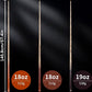Kmise Pool Cue Set of 3, 57-inch Cue Sticks with 9.5mm Pro Tips, Splicing Process, Handmade from Premium Wood, Pool Sticks for Adults, for Men and Women, Bar Home Taple Sports