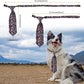 PET SHOW 10pcs Christmas Medium Dog Ties Neckties for Large Dogs Adjustable Holiday Grooming Accessories Neck Ties Bowties Girl Boy Festival Costumes Puppies Cats Photography Party Gift Favor