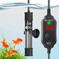 AquaMiracle Adjustable 25W Aquarium Heater Submersible Fish Tank Heater Super Short Aquarium Heater with LED Digital Display Thermostat, for Tanks 3-5 Gallons