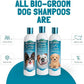 Bio-Groom Oatmeal Dog Shampoo - for Allergies and Itching, Cruelty-Free, Dog Bathing Supplies, Puppy Shampoo for Sensitive Skin, Made in USA, Anti-Itch Dog Products - 12 fl oz 2-Pack