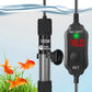 AquaMiracle Adjustable 100W Aquarium Heater Submersible Fish Tank Heater Super Short Aquarium Heater with LED Digital Display Thermostat, for Tanks 10-20 Gallons