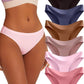 FINETOO 6 Pack Women’s Seamless Hipster Underwear No Show Panties Invisibles Briefs Soft Stretch Bikini Underwears XS-XL