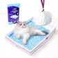 12 Count Litter Box Liners, Waste Bags Compatible with Pet-safe ScoopFree Self-Cleaning Litter Box Tray, Drawstring Litter Bags for Reusable Tray, Pre-Separated (38"L x 14.5"W x 7.8"H)