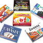 Regal Games Fun Card Games Set for Adults - Canasta, Spoons and a Spork, Garbage Monsters, ScorZo, The Goodge Rules, and Banapples Decks - Fun & Travel Playing Cards for Family Game Night
