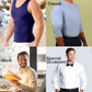 Insta Slim -Made in USA- Compression Tank-Top Shapewear for Men. Tummy Control Slimming Body-Shaper for Belly & Back Support