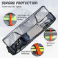 Goloni Ski Bag with Wheels,Padded Snowboard Bag for Air Travel,600D Waterproof Fabric,Foldable Snow Bag Fits 2 Pairs Skis