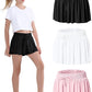 EXARUS Girls Butterfly Shorts Flowy Dance Skirt Cheer Skorts Athletic Tween Clothes Teen Preppy Outfits Flutter Kids