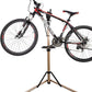 teraysun Bike Repair Stand,Home Foldable Aluminum Alloy Bicycle Workstand Floor for Road Bikes and Mountain Bikes-Height Adjustable