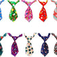PET SHOW 10pcs Pack Christmas Small Dog Ties Neckties for Doggies Cats Adjustable Holiday Grooming Accessories Neck Ties Bowties Girl Boy Festival Costumes Puppies Party Gift Favor