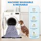 Fostanfly Washable Dog Pee Pads, 2 Pack 36''x72'' Non Slip Reusable Puppy Pee Pads with Great Urine Absorption, Dog Mats for Whelping, Potty, Pet Training