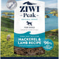 ZIWI Peak Air-Dried Dog Food – Mackerel & Lamb - All Natural, High Protein, Grain Free, Limited Ingredient w/ Superfoods (16oz)