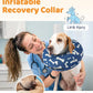 Supet Inflatable Dog Cone Collar for Large Medium Small Dogs, Soft Cone Collar for Dogs Cats, ECollar Doggie Neck Donut Dog Cone Alternative After Surgery
