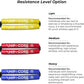 Crossover Symmetry Hip & Core System - Loop Resistance Home Workout Bands to Stretch and Strengthen Legs, Butt, HIPS, Thighs and Glutes, Includes Online Exercise & Training Guide