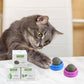 KIMOBER 6 Pack Catnip Ball for Cats,Edible Kitten Chew Toys with Catnip Silvervine Gall Fruit Flavors for Cats Lick Dental Teeth Cleaning Cats Wall Treats