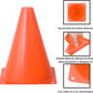 Cones for Sports Training, 7 Inches Tall & Visible, Durable and Easy to Handle Sports Cones, Ideal for All Kinds of Training Cones Activities and Field Practice Sport