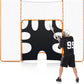 VEVOR Portable Lacrosse Goal - Complete Training Accessory Set with Extended Coverage for Youth and Adults