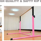 4FT/5FT Gymnastic Bar Set Gymnastics Horizontal Bar Gymnastics Kip Bar for Kids Home Use