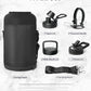 Trebo 64oz Water Bottle Insulated,Large Stainless Steel Water Jug with 3 Lids, Triple Wall Vacuum Sports Thermo bottle Keep Hot 24 Hours & Cold 48 Hours,Wide Mouth Flask,Black