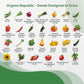 55 Vegetable Seeds Variety Pack - 35,600+ Non-GMO Heirloom Seeds for Planting Vegetables and Fruits in Individual Seed Packets, Home Garden Seeds for Hydroponic, Indoor and Outdoors Gardening